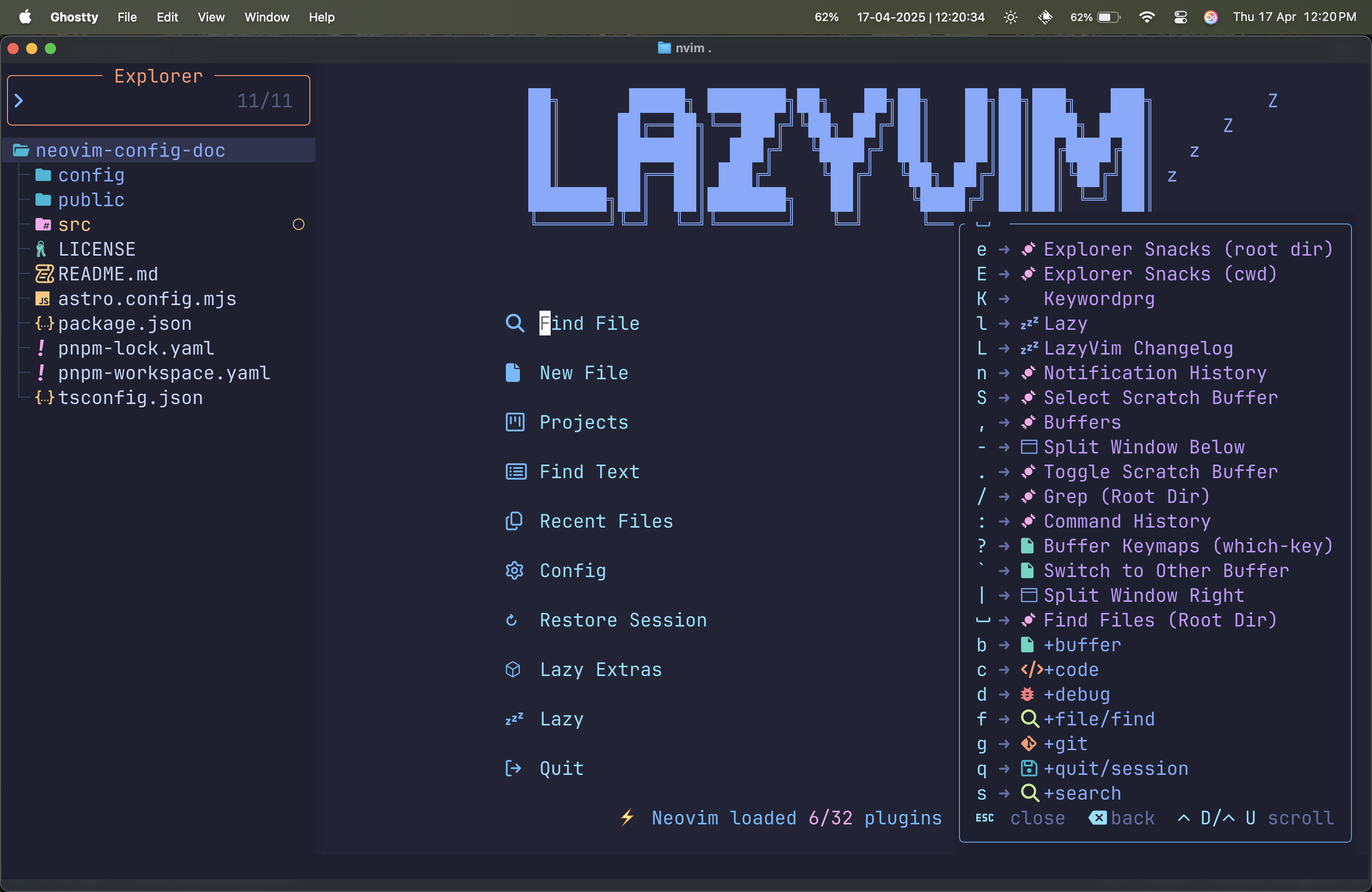 Neovim Keybindings